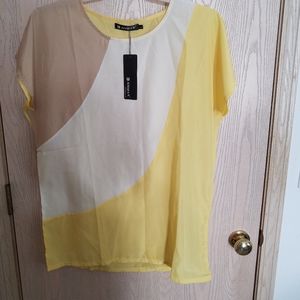 Allegra K blouse NWT size large